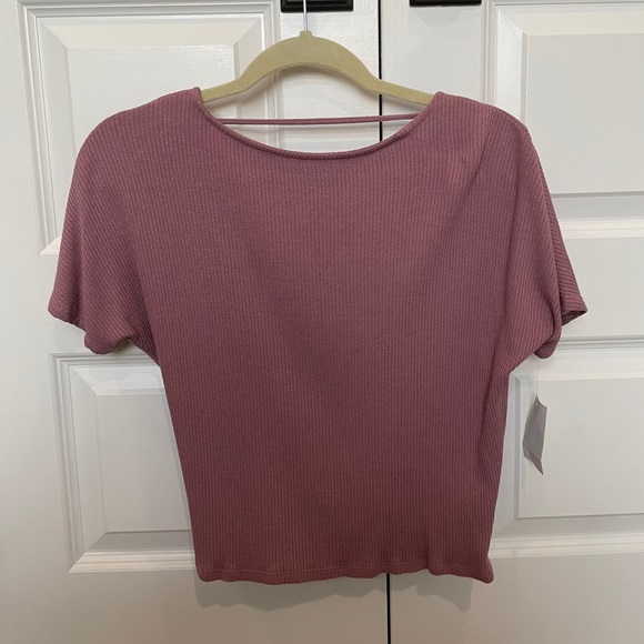 Project Social T Ribbed Backless Tee - Picture 3 of 4